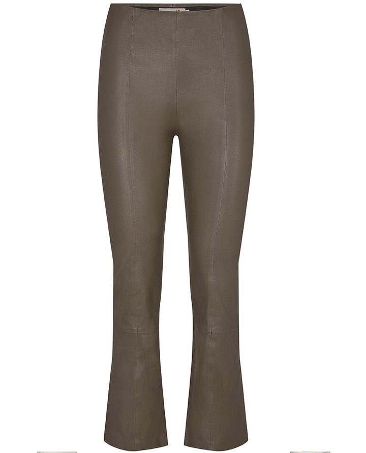 Mos Mosh Sarah Brown Leather Leggings