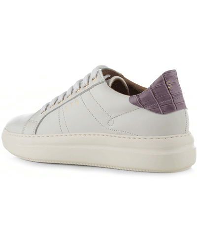 Shoe The Bear Valda Lilac Croc Trainers