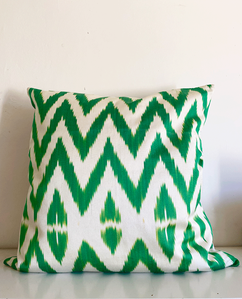 Turkish All Over Silk Cushion