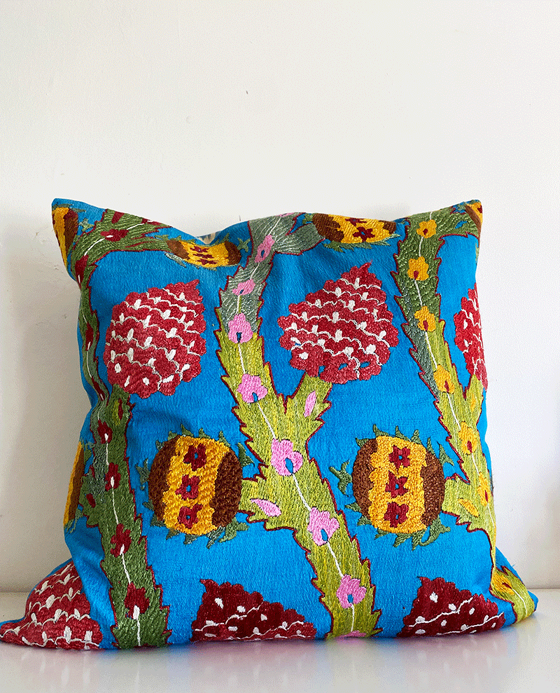 Turkish Double Sided Embroidered Cushion