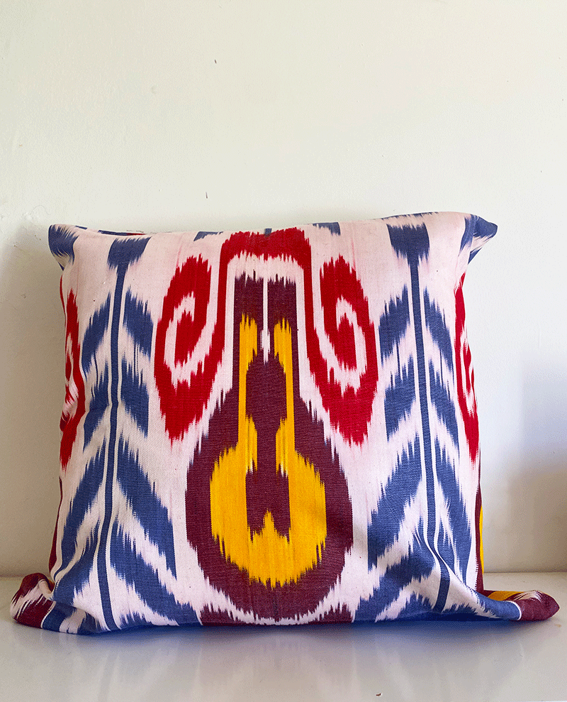 Turkish All Over Silk Cushion