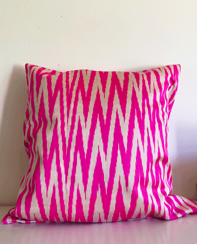 Turkish All Over Silk Cushion