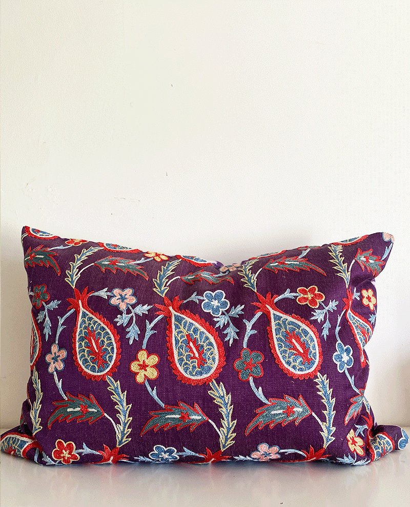 Turkish Double Sided Embroidered Cushion
