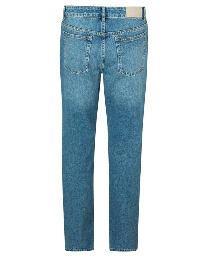 Yaya Straight Blue Denim Jeans